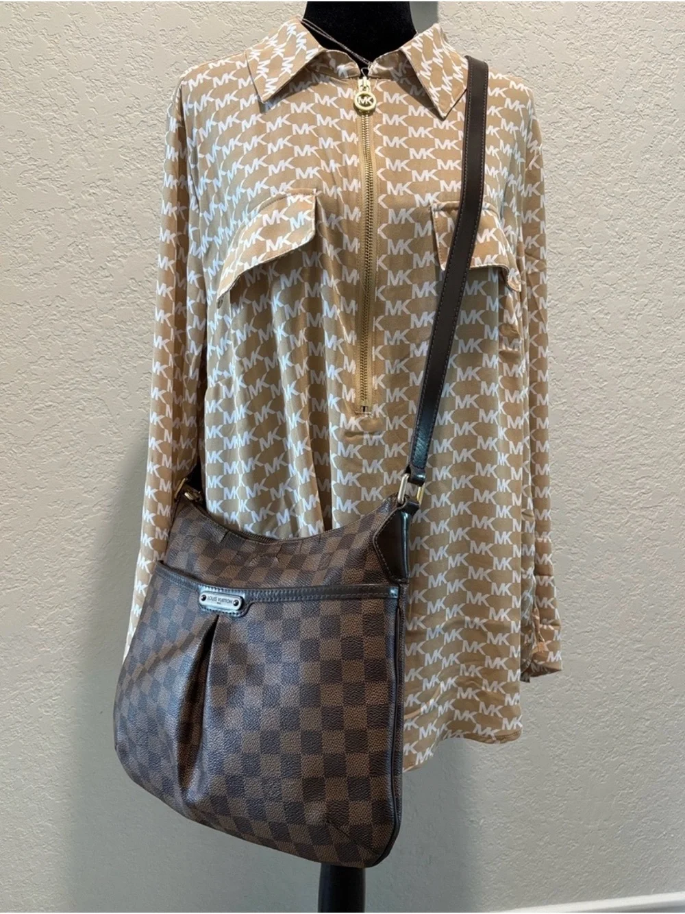 Louis Vuitton Damier Bloomsbury Shoulder Bag